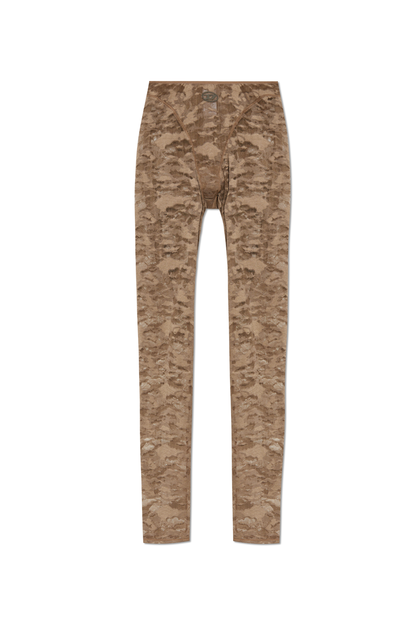 パンツ CLAIRE-UTLT LACE LEGGINGS CLAIRE-UTLT Camo lace leggings｜ブラック｜ウィメンズ｜DIESEL